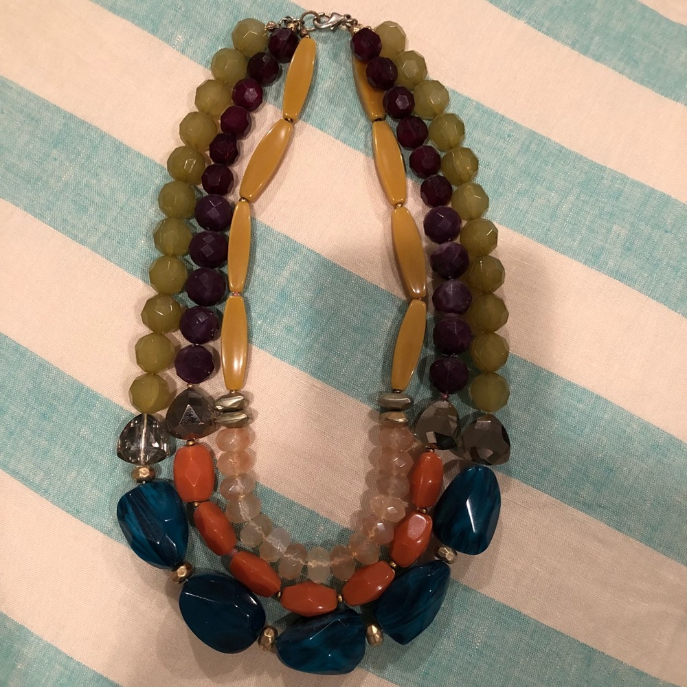 Anthropologie Chunky Statement Necklace